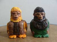 Chimp & Orangutan Salt and Pepper Saker Set (Mini Size) (Misc) Custom Other