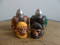 Chimp & Orangutan Salt and Pepper Saker Set (Mini Size) (Misc) Custom Other