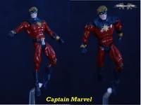Captain Marvel (Marvel) Custom Action Figure