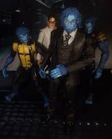 Beast in Flightsuit from X-Men:First Class (X-Men - Movies) Custom Action Figure