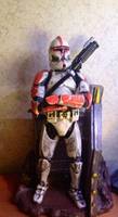 Phase 1 Clone Captain (Star Wars Clone Wars) Custom Action Figure