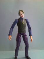 Joker (Dark Knight Version: Jail Cell) (Batman - Movie Style) Custom Action Figure