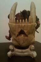 Viking Skull Throne (Original) Custom Diorama / Playset