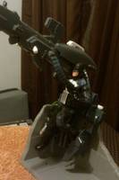 Punisher's Black Phantom Gun (Marvel Universe) Custom Diorama / Playset
