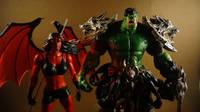 Hellbound Hulk & Hellbound Red She Hulk (Marvel Legends) Custom Action Figure