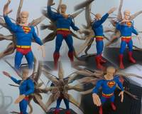Alien Infested Silver Age Superman (Crossover) Custom Action Figure