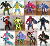 Motuc Snake Men Army (Masters of the Universe) Custom Action Figure