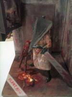 Silent Hill - Pyramid Head Diorama (Silent Hill) Custom Diorama / Playset