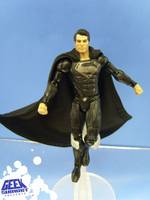 Man of Steel | Superman in Black Suit (Movie Masters) Custom Action Figure