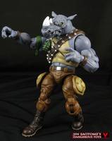 Rocksteady (Teenage Mutant Ninja Turtles) Custom Action Figure