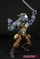 Rocksteady (Teenage Mutant Ninja Turtles) Custom Action Figure