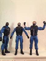 GCPD S.W.a.T. Batman Arkham Origins (Batman) Custom Action Figure