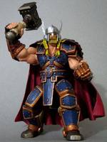 Thor in Armor (Armor of Might) (Marvel Legends) Custom Action Figure