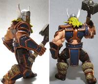 Thor in Armor (Armor of Might) (Marvel Legends) Custom Action Figure