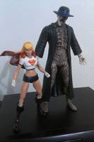 Supergirl Vs. the Lost Engineer (Crossover) Custom Diorama / Playset
