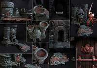 Castle Grayskull (Masters of the Universe) Custom Miniature / Figurine