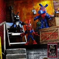Symbiote Spider-Ham (Marvel Legends) Custom Action Figure