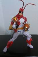 SDR 2061 , Samuel James Olsen , Kamen Ranger Red , Aka Bug-Boy (Crossover) Custom Action Figure