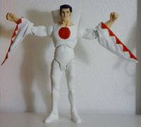 RISING SUN Isumi Yasunari Global Guardians Member: Japan (Adult Swim) Custom Action Figure