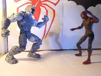 Ultimate Rhino (Spider-Man) Custom Action Figure