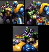 Drax and Thanos (Marvel Legends) Custom Action Figure