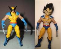Super Sayin Goku and Vegeta (Dragonball Z) Custom Action Figure