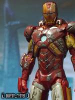 Avengers Iron Man Mark 7 Battle Damage (Marvel Legends) Custom Action Figure