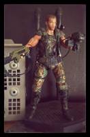 Space Marine Alan "Dutch" Schaefer (Aliens) Custom Action Figure