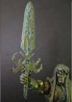 King Grayskull Bronze Statue (Masters of the Universe) Custom Action Figure