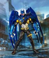 Azrael Batman (DC Infinite Heroes) Custom Action Figure