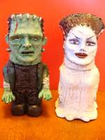 The Monster & the Bride S&P Shaker Set (Misc) Custom Other