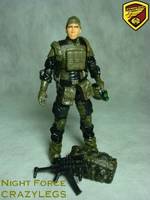 Crazy Legs - Night Force (G.I. Joe) Custom Action Figure