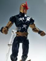Steve Rogers with Nova Force (Marvel Universe) Custom Action Figure