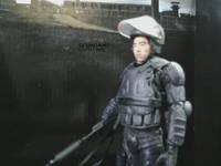Glenn Rhee (Riot Gear) (Walking Dead) Custom Action Figure