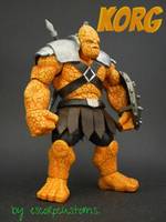 Korg (Marvel Universe) Custom Action Figure