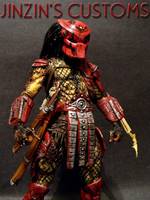 Big Red Repaint Predator (Predator) Custom Action Figure