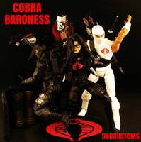Cobra Baroness (G.I. Joe) Custom Action Figure
