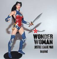 Wonder Woman Justice League War Inspired (Wonder Woman) Custom Diorama / Playset