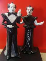 Klaus Nomi Salt &Pepper Shaker Set(Slender Type) (My Heroes) Custom Other