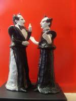 Klaus Nomi Salt &Pepper Shaker Set(Slender Type) (My Heroes) Custom Other