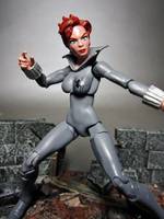 Black Widow "Grey Outfit" (Marvel Universe) Custom Action Figure