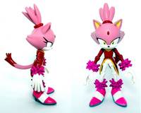 Burning Blaze (Sonic) Custom Action Figure