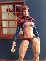 Mary Jane (in Spideys Suit) (Marvel Legends) Custom Action Figure