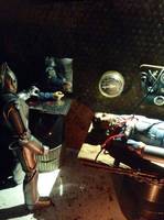 WW2 Bunker/Cyber Conversion Chamber (Doctor Who) Custom Diorama / Playset