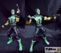 DC Comic New 52 Green Lantern Simon Baz (DC Universe) Custom Action Figure