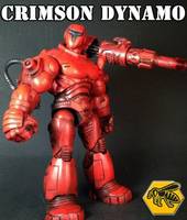 Crimson Dynamo (Marvel Legends) Custom Action Figure