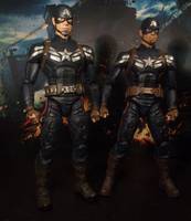 Captain America: the Winter Soldier Movie Repaint (Marvel Legends) Custom Action Figure