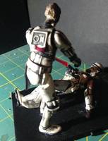 "Brother against Brother" (Zombies) Custom Action Figure