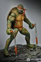Michelangelo Teenage Mutant Ninja Turtle (Teenage Mutant Ninja Turtles) Custom Action Figure