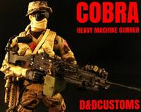 Cobra Desert Heavy Machine Gunner (G.I. Joe) Custom Action Figure